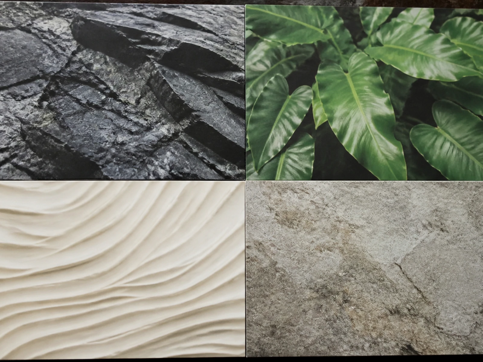 Material studies and creative mood reels